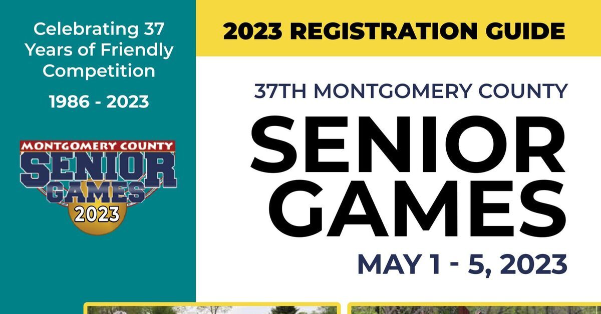 MONTGOMERY COUNTY SENIOR GAMES 2023