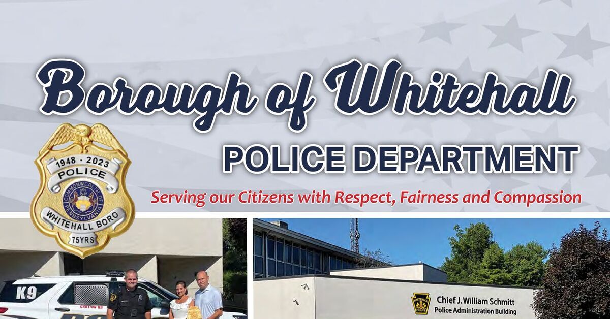 Whitehall Borough Police Dept Magazine
