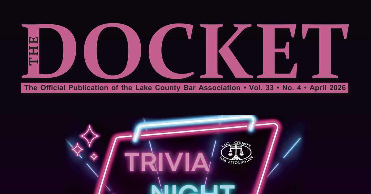 The Docket - April 2026