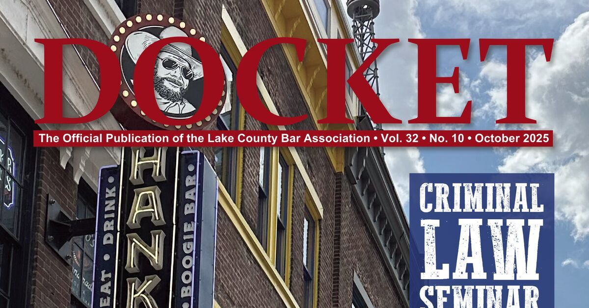 The Docket - October 2025