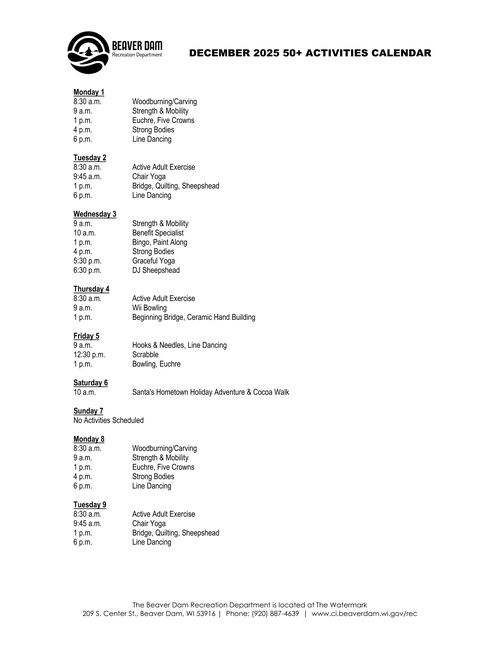 50+ Bi-Monthly Calendar